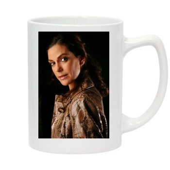 Teri Hatcher 14oz White Statesman Mug