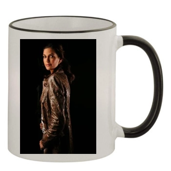 Teri Hatcher 11oz Colored Rim & Handle Mug