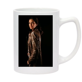 Teri Hatcher 14oz White Statesman Mug