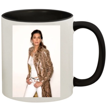 Teri Hatcher 11oz Colored Inner & Handle Mug