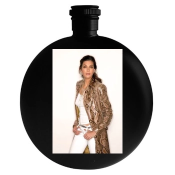 Teri Hatcher Round Flask