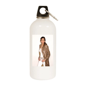 Teri Hatcher White Water Bottle With Carabiner