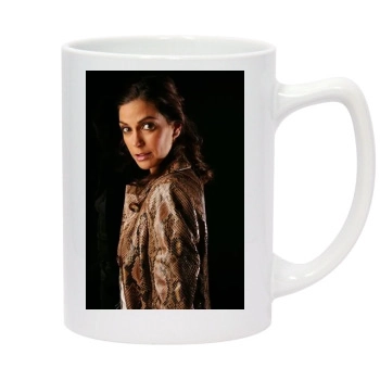 Teri Hatcher 14oz White Statesman Mug