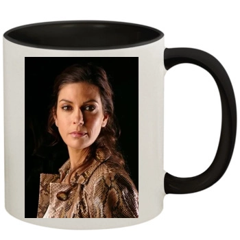 Teri Hatcher 11oz Colored Inner & Handle Mug