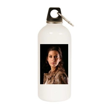 Teri Hatcher White Water Bottle With Carabiner