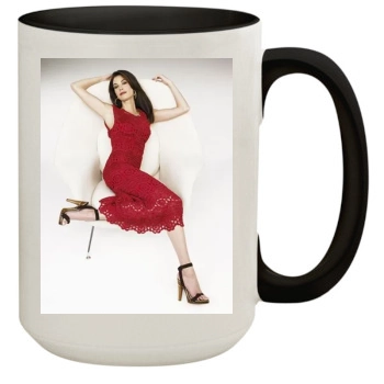 Teri Hatcher 15oz Colored Inner & Handle Mug