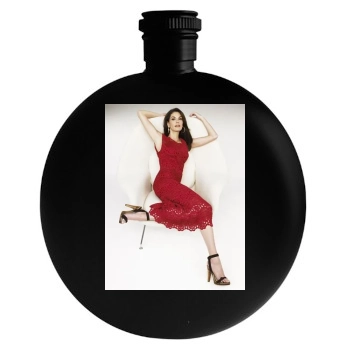 Teri Hatcher Round Flask