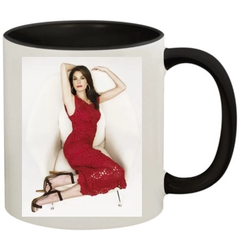 Teri Hatcher 11oz Colored Inner & Handle Mug