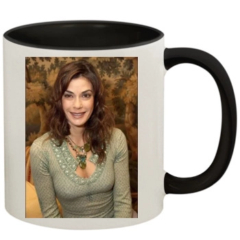 Teri Hatcher 11oz Colored Inner & Handle Mug