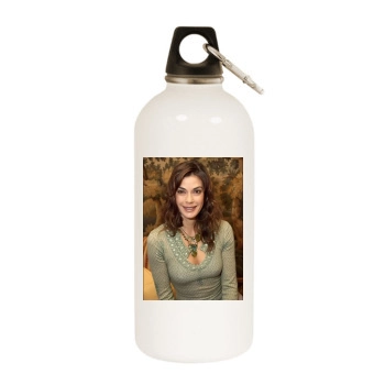 Teri Hatcher White Water Bottle With Carabiner