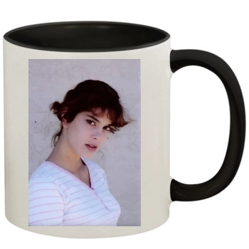 Teri Hatcher 11oz Colored Inner & Handle Mug