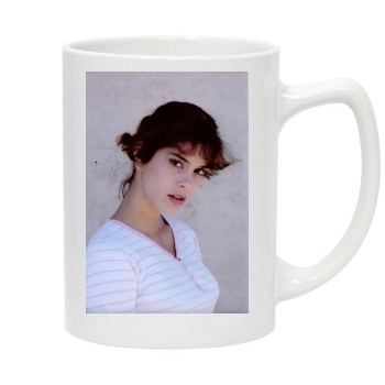 Teri Hatcher 14oz White Statesman Mug