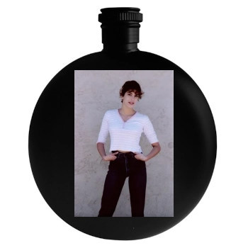 Teri Hatcher Round Flask