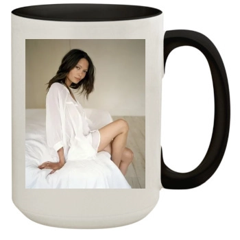 Thandie Newton 15oz Colored Inner & Handle Mug