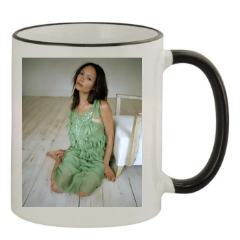 Thandie Newton 11oz Colored Rim & Handle Mug