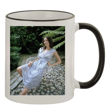 Thandie Newton 11oz Colored Rim & Handle Mug