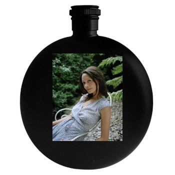 Thandie Newton Round Flask