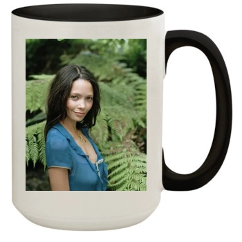 Thandie Newton 15oz Colored Inner & Handle Mug