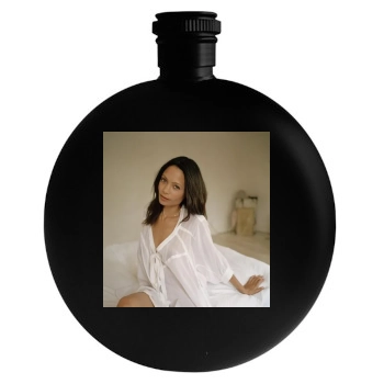 Thandie Newton Round Flask