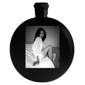 Thandie Newton Round Flask