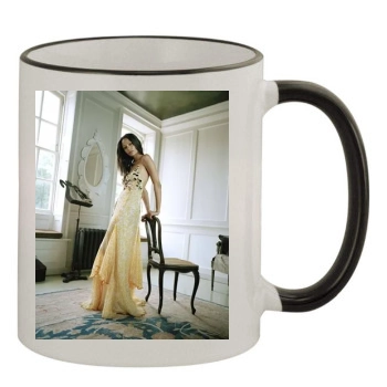 Thandie Newton 11oz Colored Rim & Handle Mug