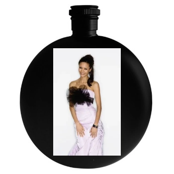 Thandie Newton Round Flask