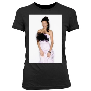 Thandie Newton Women's Junior Cut Crewneck T-Shirt