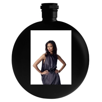 Thandie Newton Round Flask