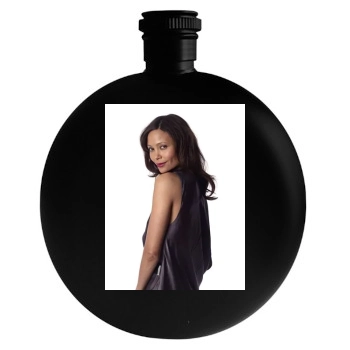 Thandie Newton Round Flask