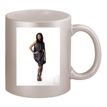 Thandie Newton 11oz Metallic Silver Mug