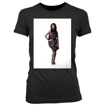 Thandie Newton Women's Junior Cut Crewneck T-Shirt