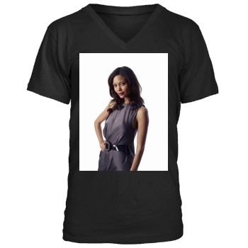 Thandie Newton Men's V-Neck T-Shirt