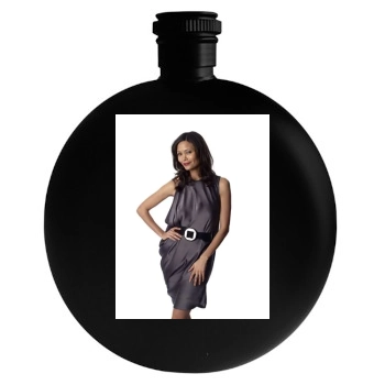 Thandie Newton Round Flask