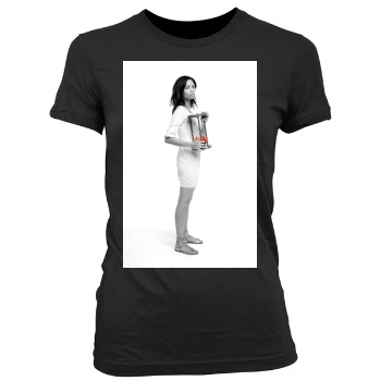 Thandie Newton Women's Junior Cut Crewneck T-Shirt