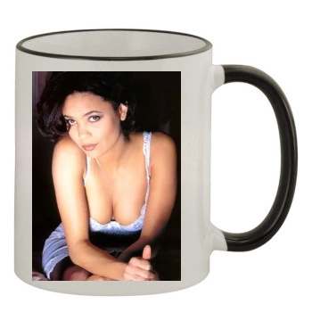 Thandie Newton 11oz Colored Rim & Handle Mug