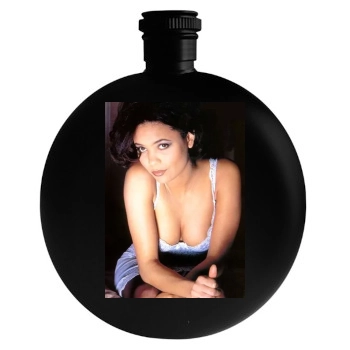 Thandie Newton Round Flask