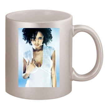 Thandie Newton 11oz Metallic Silver Mug