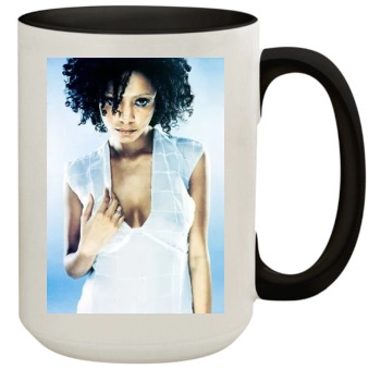 Thandie Newton 15oz Colored Inner & Handle Mug