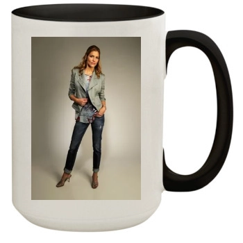 Tricia Helfer 15oz Colored Inner & Handle Mug