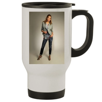 Tricia Helfer Stainless Steel Travel Mug