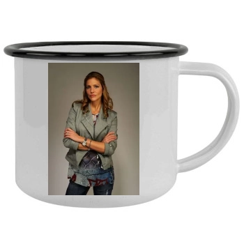 Tricia Helfer Camping Mug