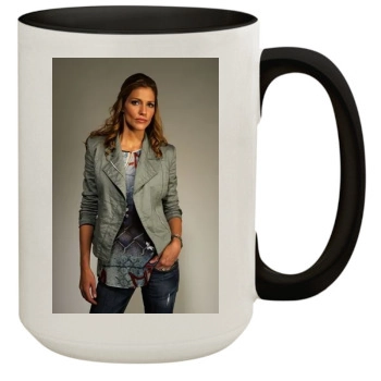 Tricia Helfer 15oz Colored Inner & Handle Mug