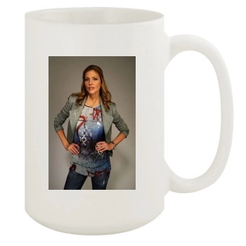 Tricia Helfer 15oz White Mug