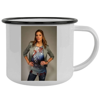 Tricia Helfer Camping Mug