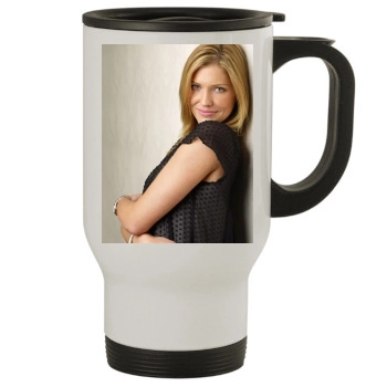 Tricia Helfer Stainless Steel Travel Mug