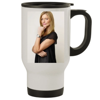 Tricia Helfer Stainless Steel Travel Mug