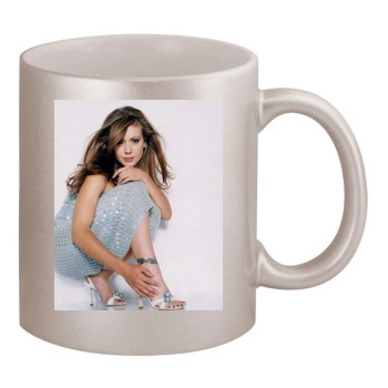 Alyssa Milano 11oz Metallic Silver Mug