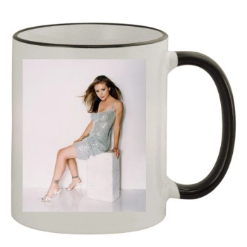 Alyssa Milano 11oz Colored Rim & Handle Mug