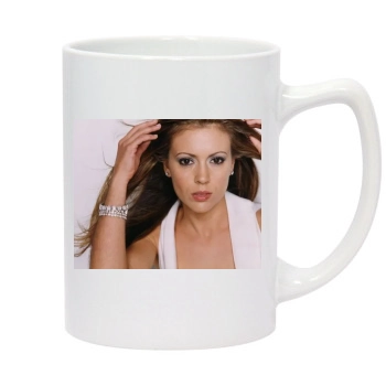 Alyssa Milano 14oz White Statesman Mug