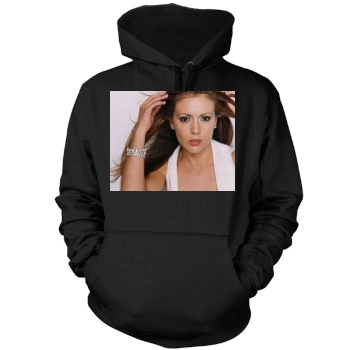 Alyssa Milano Mens Pullover Hoodie Sweatshirt